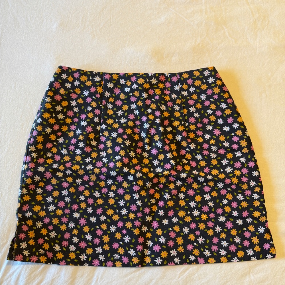 *VINTAGE* Floral Print Women's Skirt